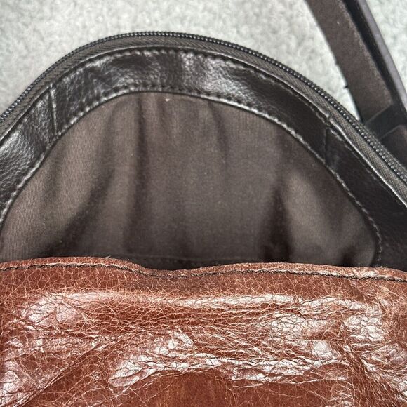 The Sak Deena Leather Crossbody Bag Brown ad - Picture 6 of 16